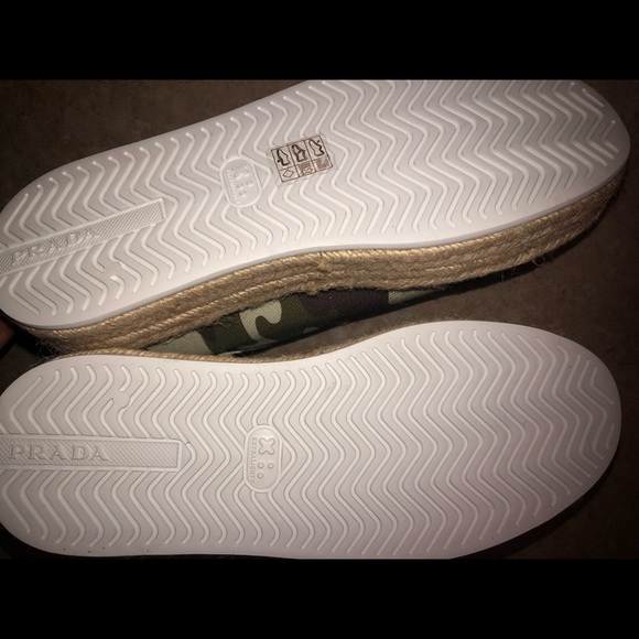 Prada camp canvas platform sneakers - Picture 6 of 6